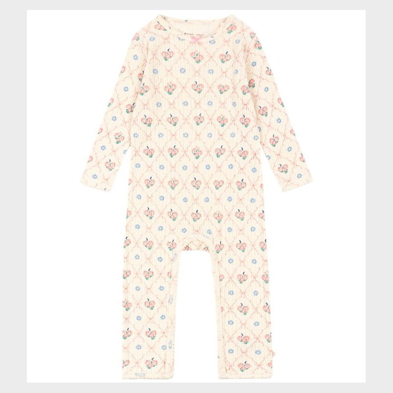 Konges Sljd Heldragt - Rib - Minnie - Fleur Decor m. Hulmnster