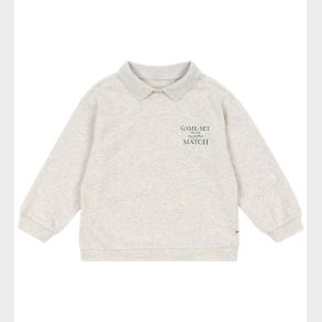 Konges Sljd Polobluse - Spotty - Off White Melange