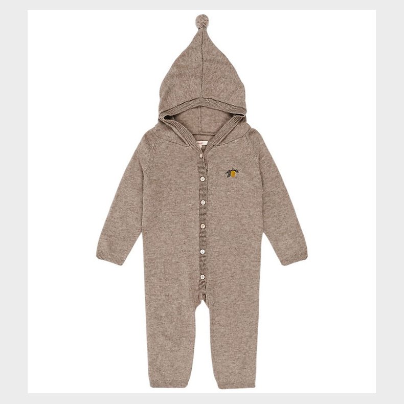 Konges Sljd Heldragt - Uld - Strik - Mattou - Lysebrun