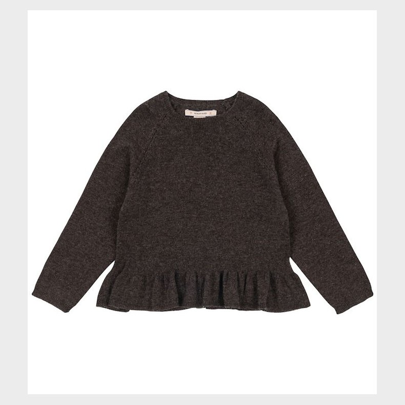 Konges Sljd Bluse - Strik - Cathy - Brown Melange