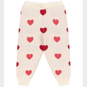 Konges Sljd Bukser - Strik - Lapis - Coeur Color Duo Pink