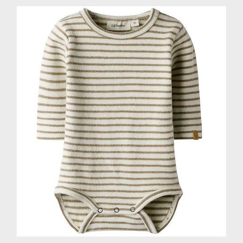 Lil Atelier Body - Slim - NbmThoro - Turtledove/Sepia Tint