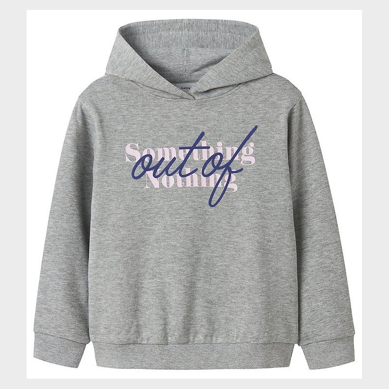 Nama It Sweatshirt - NkfOfina - Grey Melange