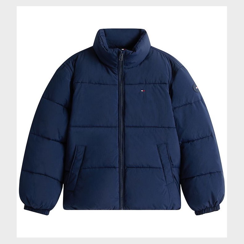Tommy Hilfiger Dunjakke - Dark Night Navy