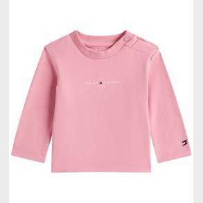 Tommy Hilfiger Bluse - Mini Corp Graphic - Mystic Pink