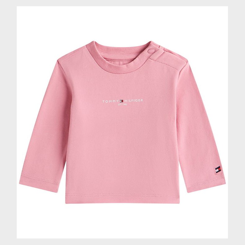 Tommy Hilfiger Bluse - Mini Corp Graphic - Mystic Pink