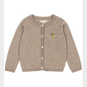 Konges Sljd Cardigan - Uld - Strik - Mattou - Lysebrun