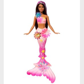 Barbie Dukke - 30 cm - Blooming Magic Black Mermaid