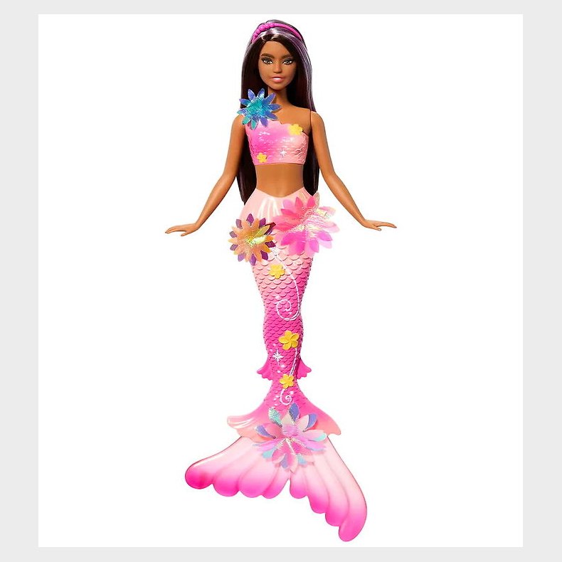 Barbie Dukke - 30 cm - Blooming Magic Black Mermaid