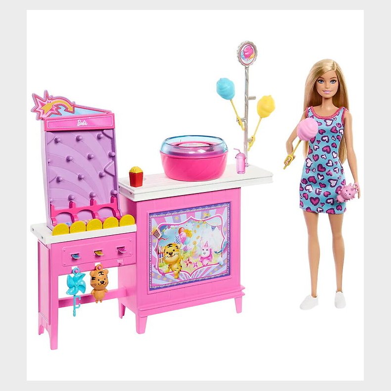 Barbie Dukke - Mysteries Cotton Candy & Games Playset