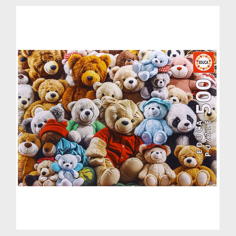 Educa Puslespil - 500 Brikker - Teddy Bears