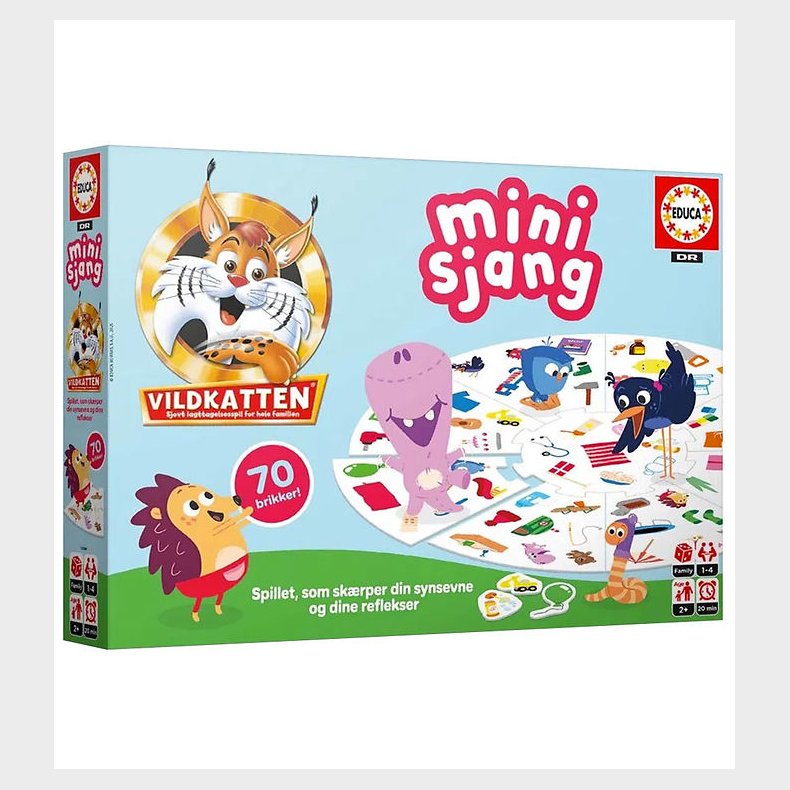 Educa Br�tspil - Vildkatten Minisjang B�rste