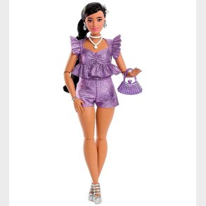 Barbie Dukke - 30 cm - Deluxe Style Purple Shorts Indian