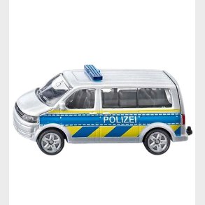 Siku Politibil - Highay Patrol VW T5 - S�lv/Bl�
