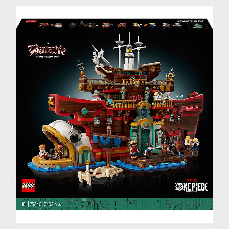 LEGO® One Piece - Den Flyvende Restaurant Baratie - 75640 - 3402