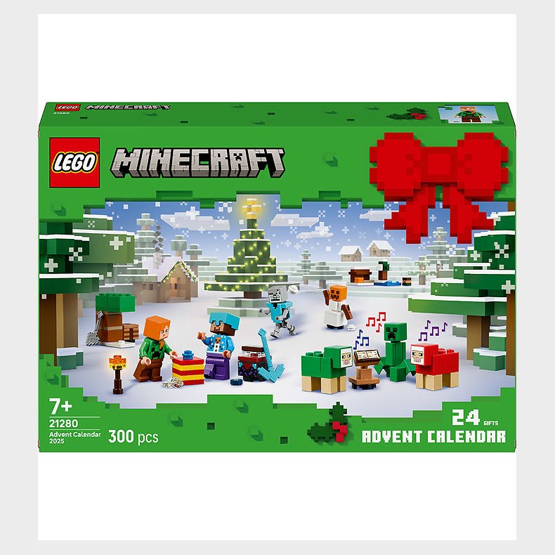 LEGO® Minecraft Julekalender - 21280 - 300 Dele
