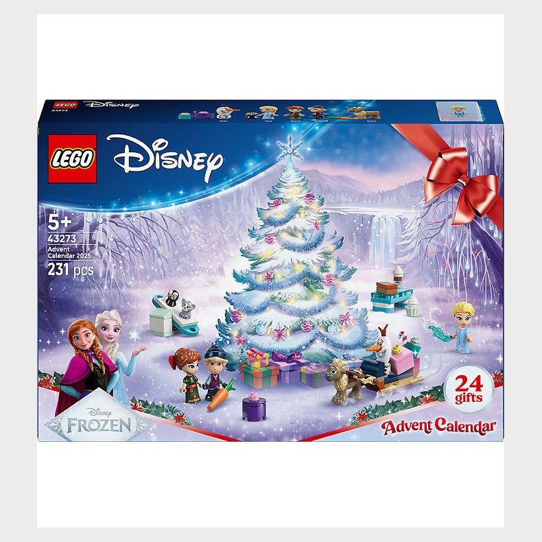 LEGO® Disney Frost Julekalender - 43273 - 231 Dele