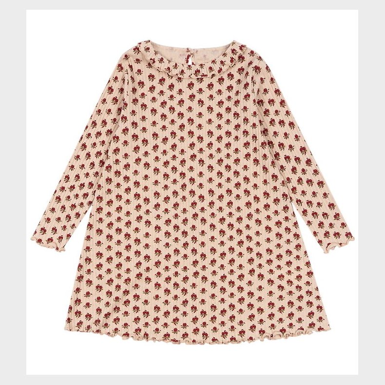 Konges Sl�jd Kjole - Rib - Nia - Ruby Rose m. Hulm�nster