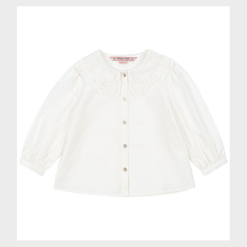 Konges Sl�jd Skjorte - Rilo Collar - Optic White