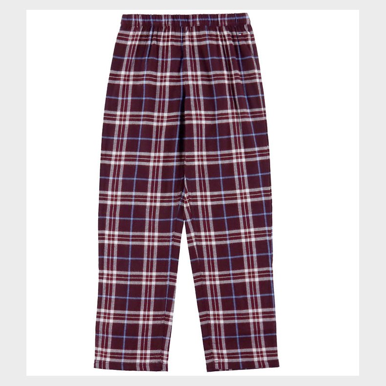 Tommy Hilfiger Bukser - Tartan Reiker Burgundy