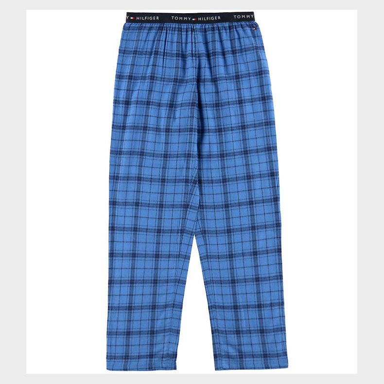 Tommy Hilfiger Bukser - Tonal Plaid Blue
