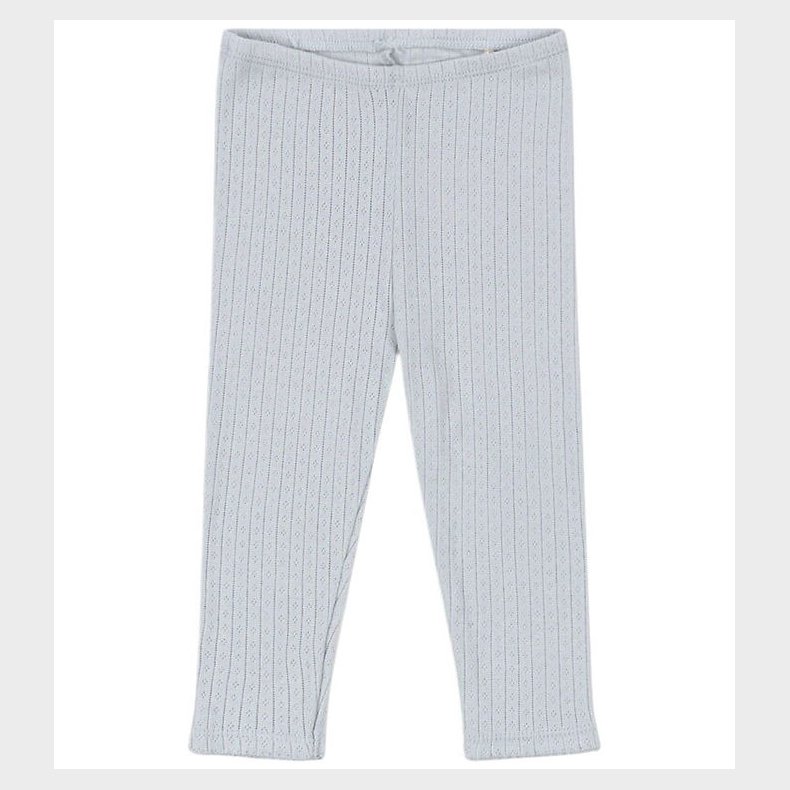 Konges Sljd Leggings - Rib - Minnie - Gray Dawn m. Hulmnster