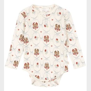 Konges Sljd Body l/ - Rib - Minnie - Puppy m. Hulmnster