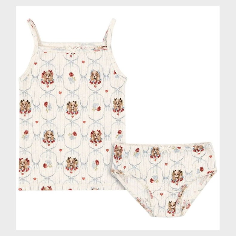 Konges Sljd Undertj - Rib - Minnie - Puppy m. Hulmnster