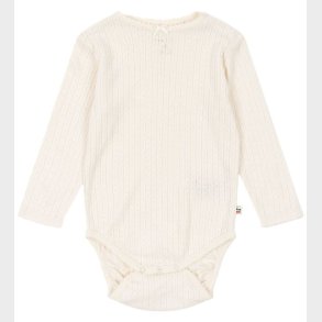 Konges Sljd Body l/ - Rib - Minnie - Antique White