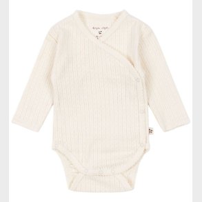 Konges Sljd Body l/ - Rib - Minnie - Antique White