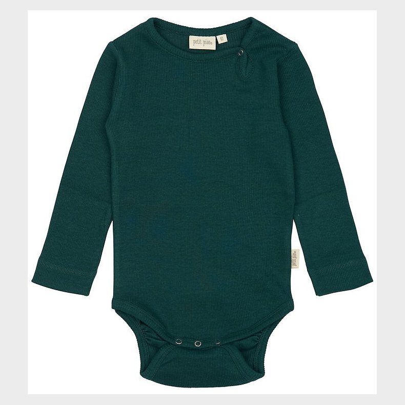 Petit Piao Body l/ - Rib - Modal - Dark Sea