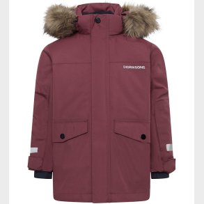 Didriksons Vinterjakke - Bjrven - Anemon Red