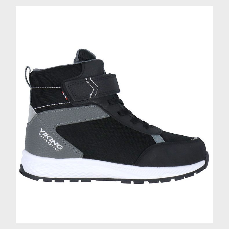 Viking Vinterstvler - Equip Warm WP 1V - Sort/Gr