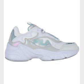 Fila Sko - Collene Logo - Hvid/Silver/Blue Haze