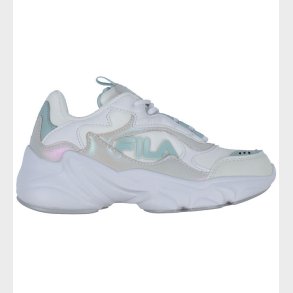 Fila Sko - Collene Logo - Hvid/Silver/Blue Haze