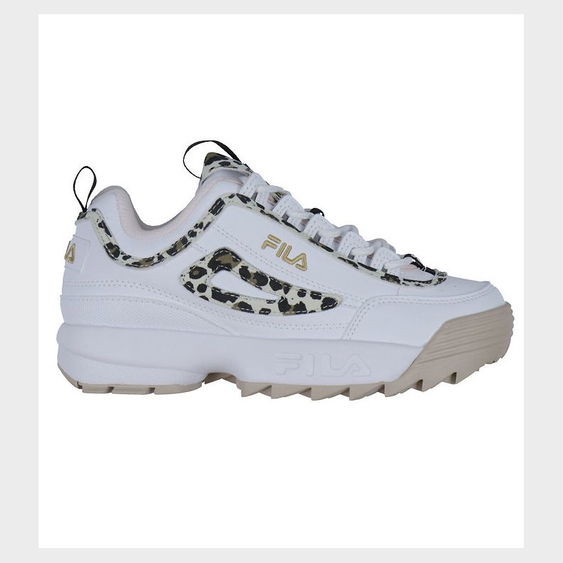 Fila Sko - Disruptor P - Hvid/Oxford Tan