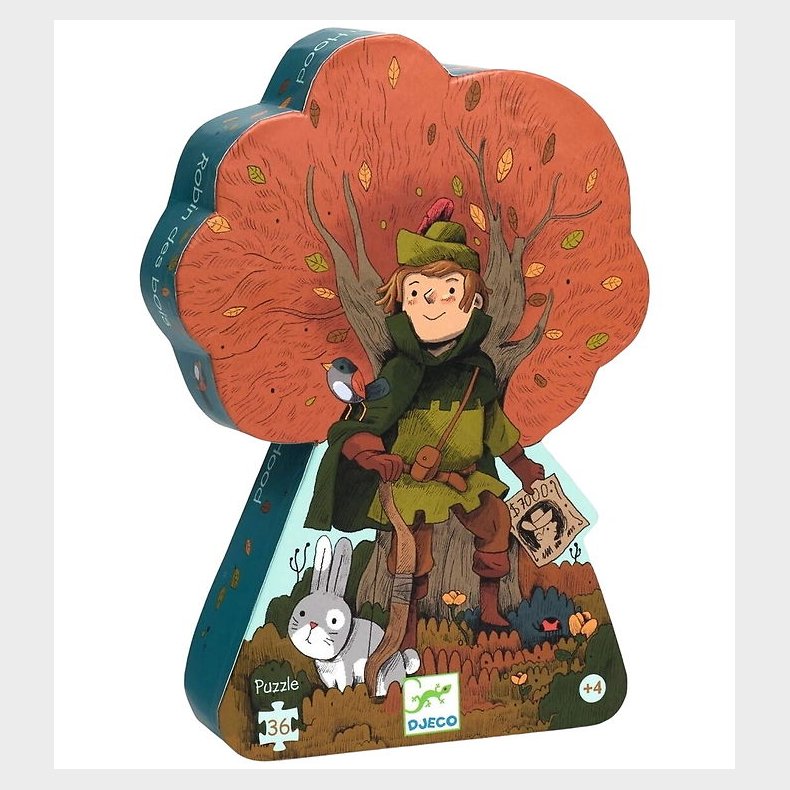 Djeco Puslespil - Robin Hood - 36 Brikker