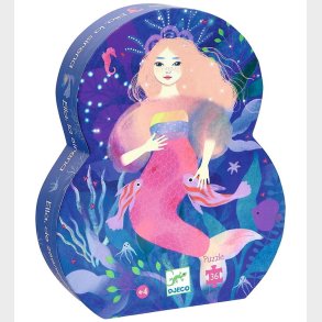 Djeco Puslespil - Ella The Mermaid - 36 Brikker
