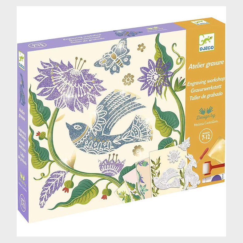 Djeco Kreast - Atelier Aquarelle - Passionflower