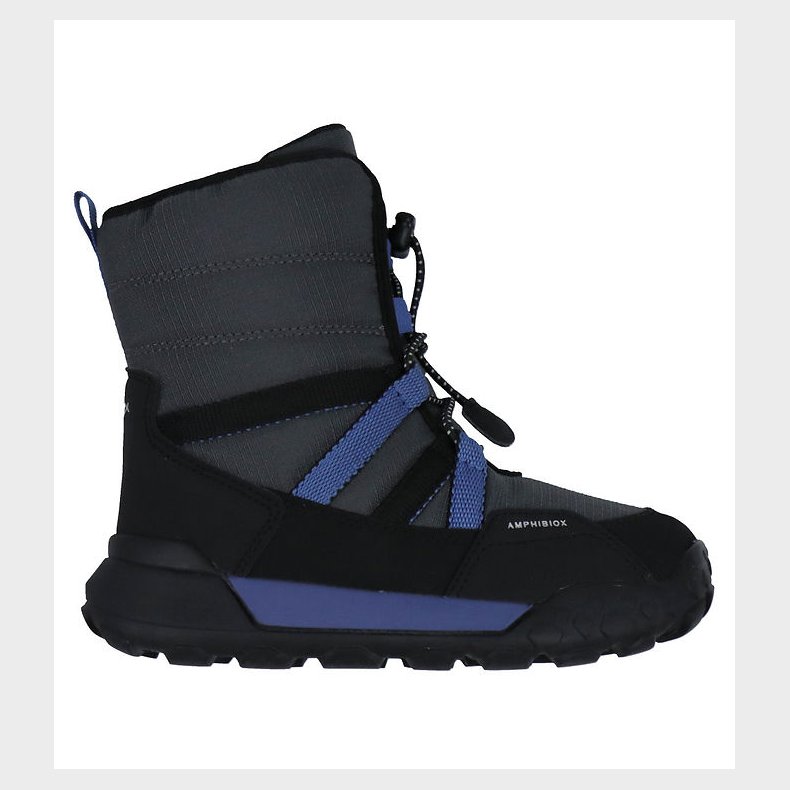 Geox Vinterst�vler - Trekkyup - Grey/Royal