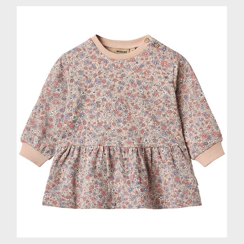 Wheat Kjole - Sweat - Zenia - Rose Dust Flowers