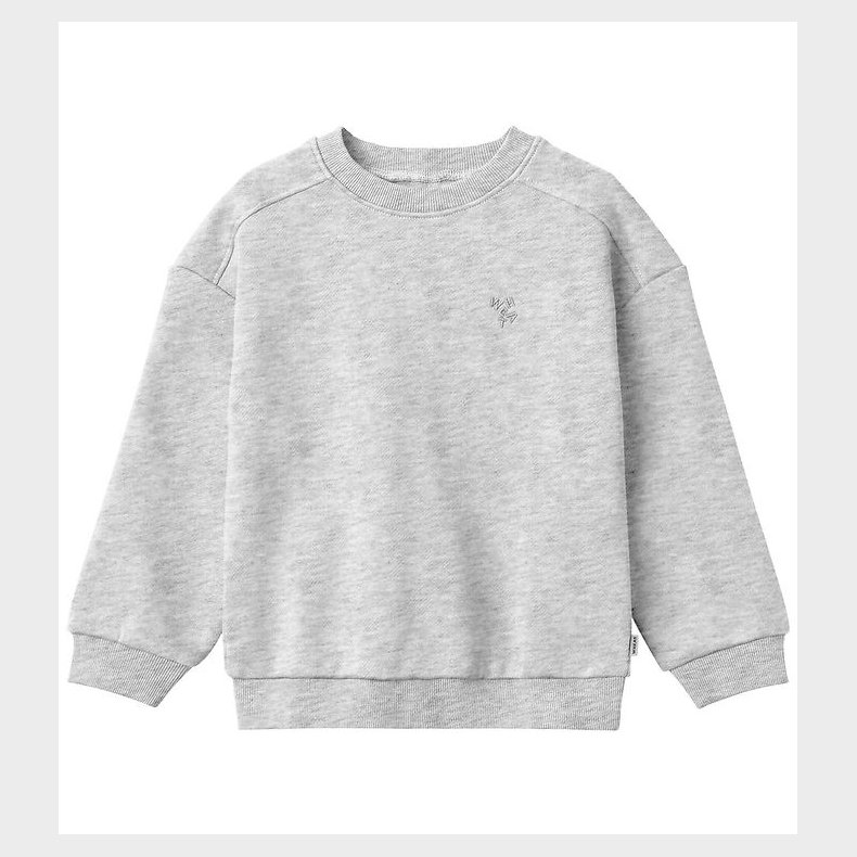 Wheat Sweatshirt - Willi - Light Melange Grey
