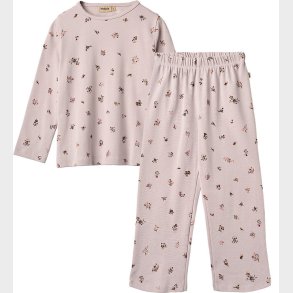 Wheat Nattj - Mila - Soft Lilac Flowers