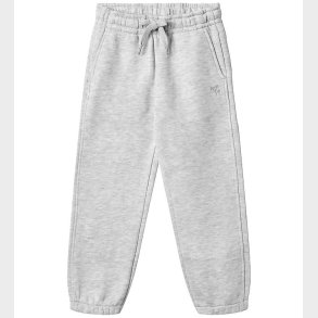 Wheat Sweatpants - Cruz - Light Melange Grey