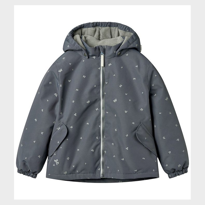 Wheat Vinterjakke - Svende - Greyblue Letters