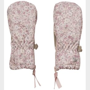 Wheat Luffer m. Fleece - Rose Dust Flowers m. Lynls