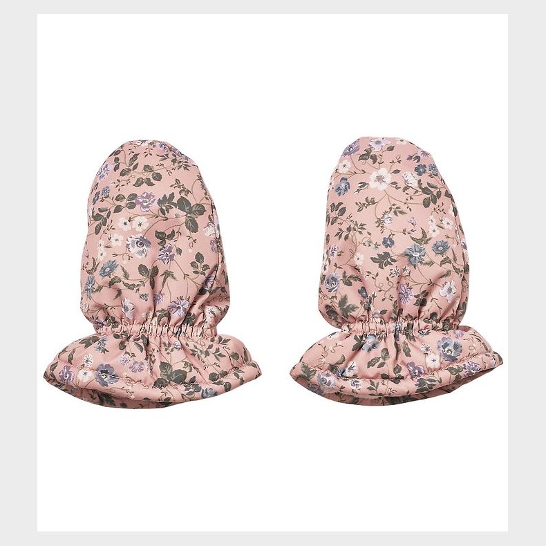 Wheat Luffer m. Fleece - Muffu - Rose Powder Flowers