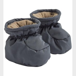 Wheat Overtrkssko m. Fleece - Fuffa - Ink