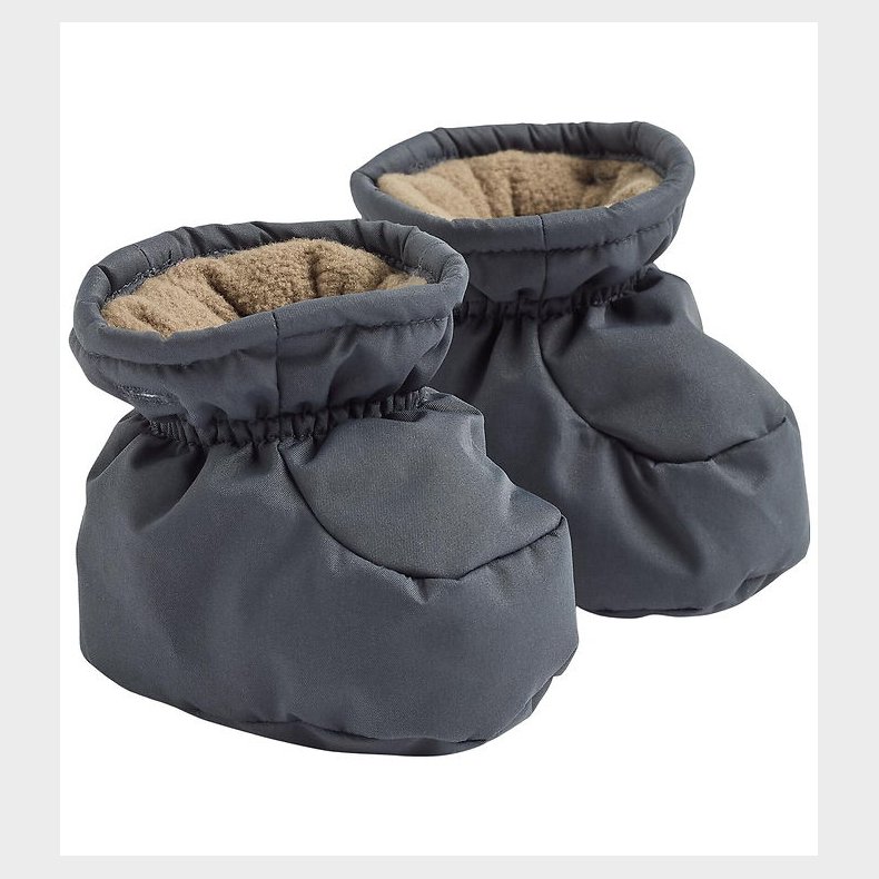 Wheat Overtrkssko m. Fleece - Fuffa - Ink