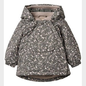 Wheat Vinterjakke - Sascha - Black Sea Open Flowers